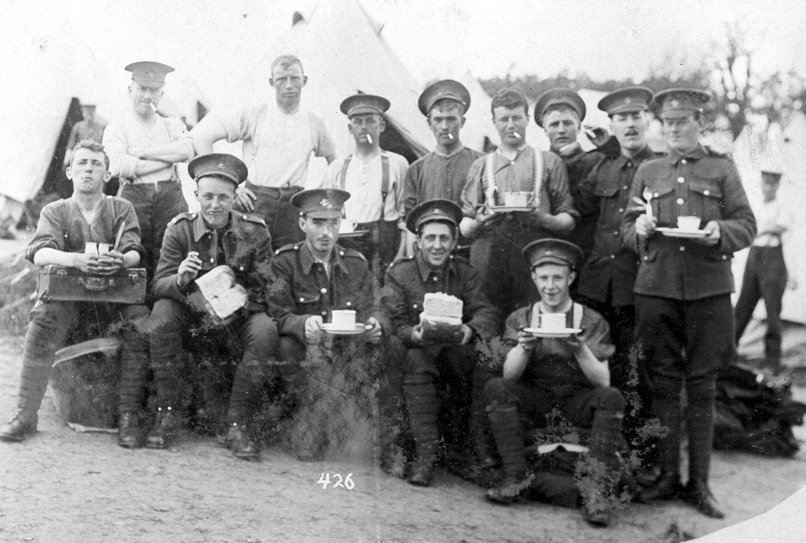 Soldats du régiment terre-neuvien